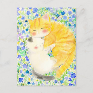 be on good terms with holiday postcard