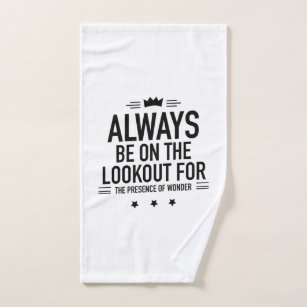 bathroom towel sayings