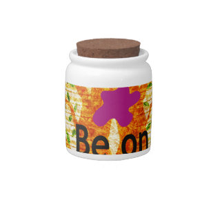 Be on the right side candy jar