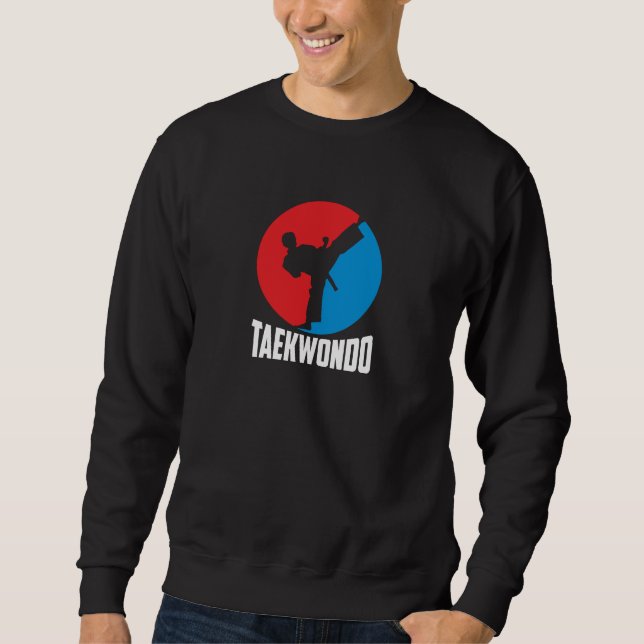 Be on the style of Taekwondo Sweatshirt (Front)