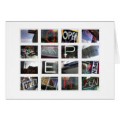 be open cards (Front Horizontal)