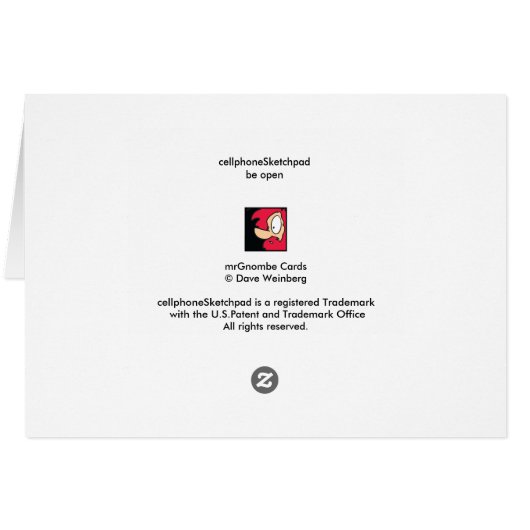 be open cards (Back Horizontal)
