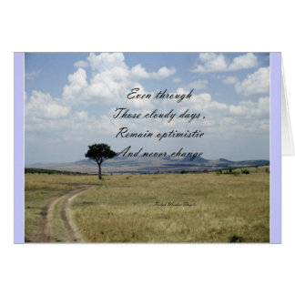 be optimistic cards