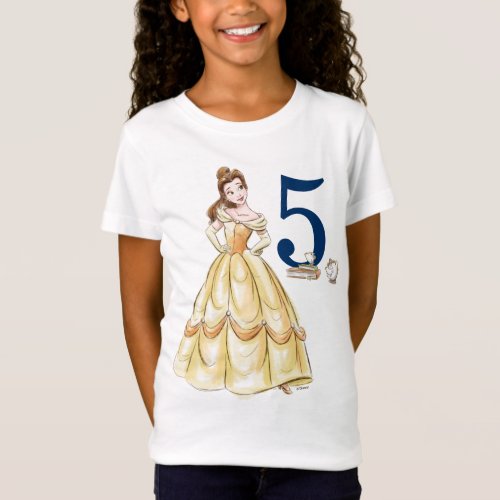 Be Our Guest Belle Birthday T_Shirt