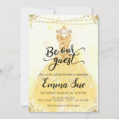 Be our Guest Bridal Shower Invitation (Front)