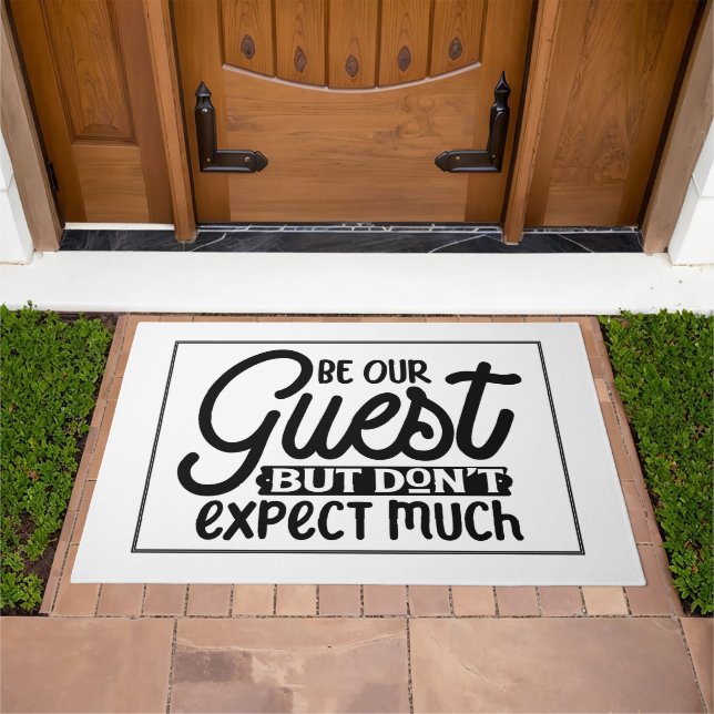 Be Our Guest, But Don't Expect Much Doormat (Outdoor)