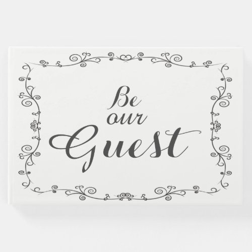 Be Our Guest Guest Book