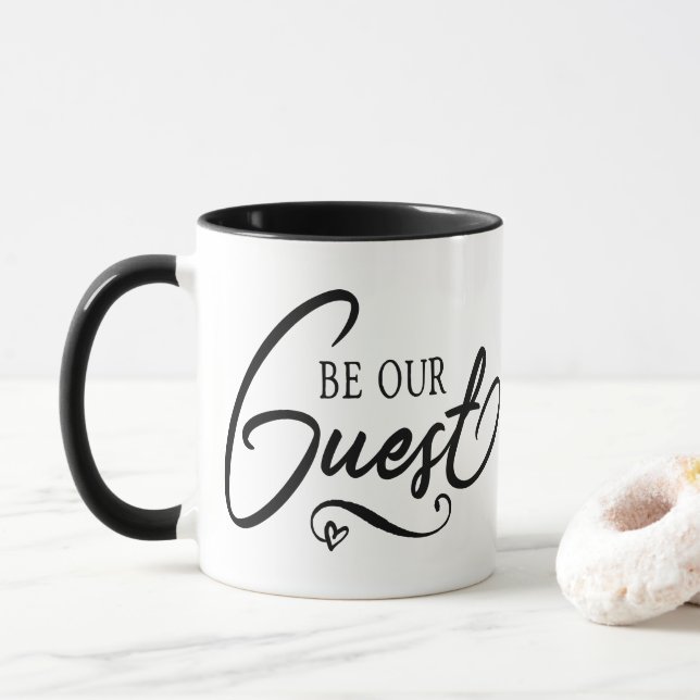 Be Our Guest Mug (With Donut)