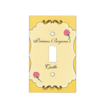 Be our guest Princess Yellow Light Switch Cover