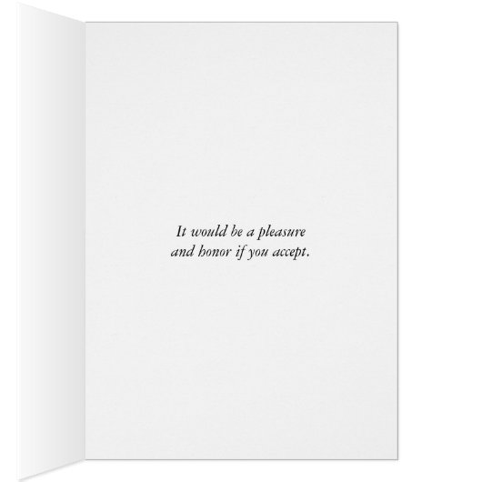 Be our Ketubah Witness with flowers and leaves (Inside (Right))