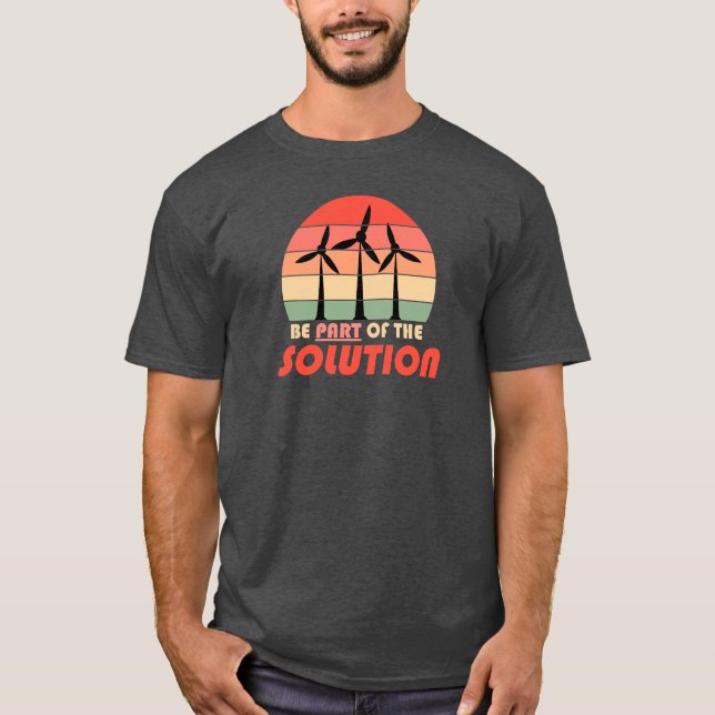 Be Part of the solution - Climate Change Tee (Front)