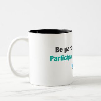 Be part of the story bilingual mug