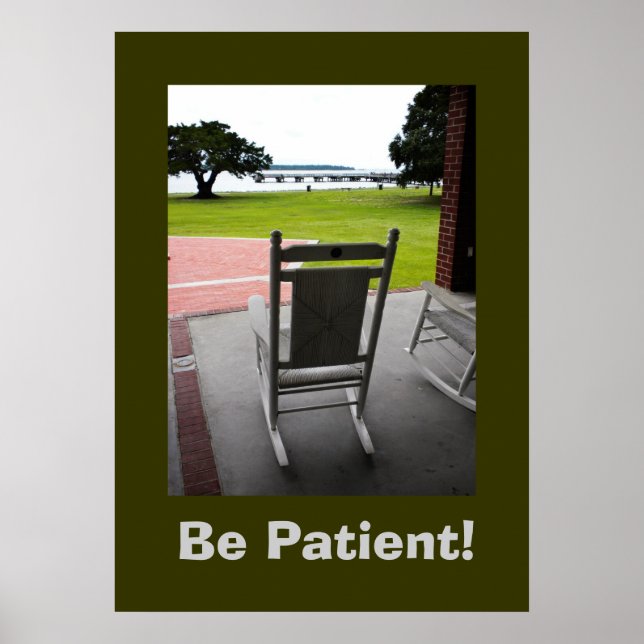 Be Patient! Poster (Front)