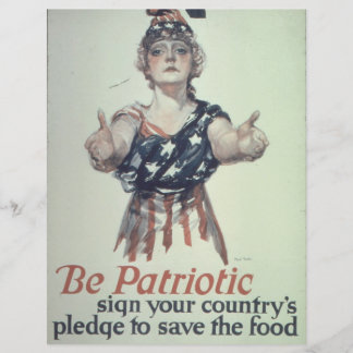 Be Patriotic Scrapbook Paper