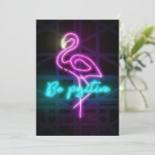 Be positive Neon Art (Standing Front)
