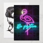 Be positive Neon Art (Front/Back)