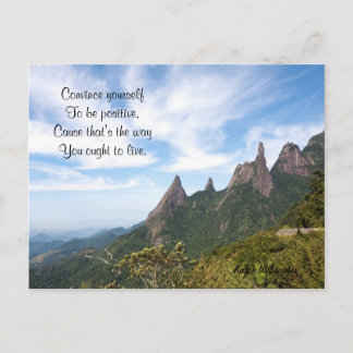 Be positive postcards
