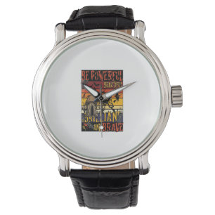 Be Powerful Beautiful Brilliant Halloween Mushroom Watch