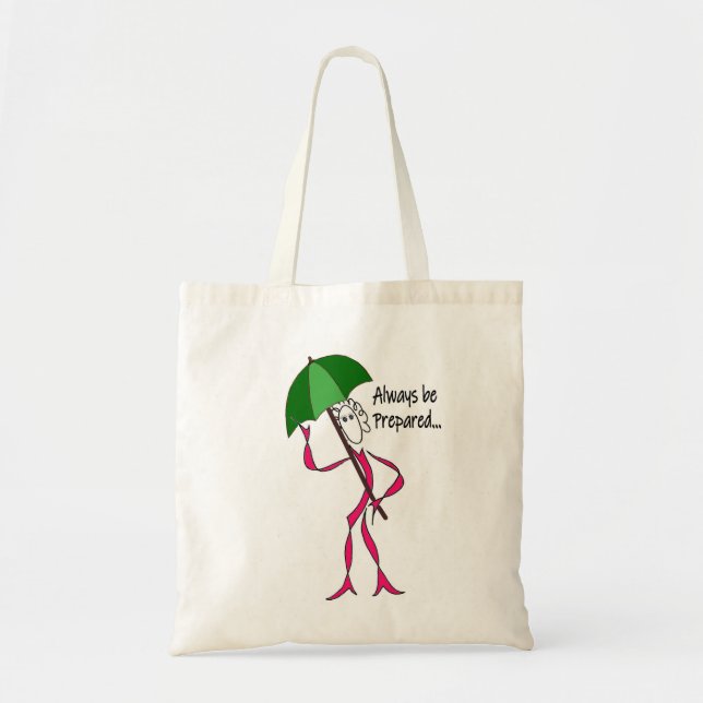 BE PREPARED CHEMO TOTE BAG (Front)