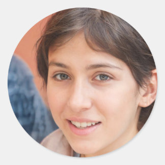 Be Present Classic Round Sticker