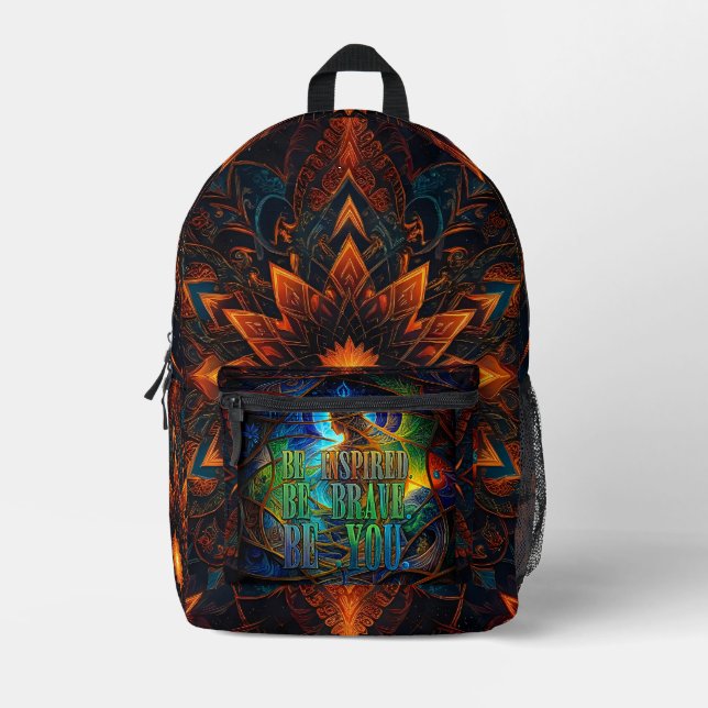 Be Printed Backpack (Front)