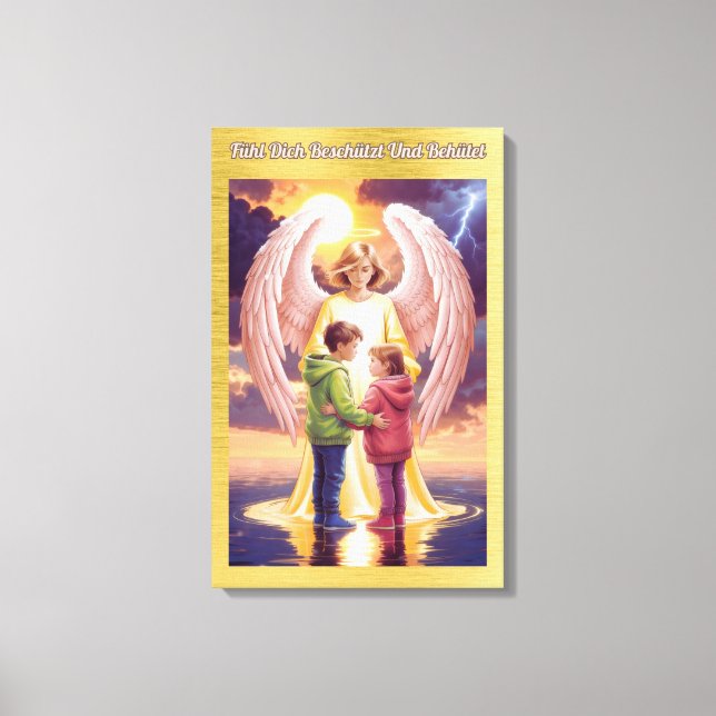 Be Protected and Safe Canvas Print (Front)