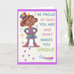 Be Proud Affirmation Card