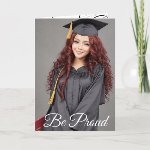 Be Proud Graduation Card 10 Holiday Card