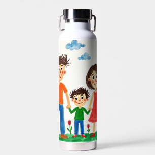 Be proud of your child artwork  water bottle
