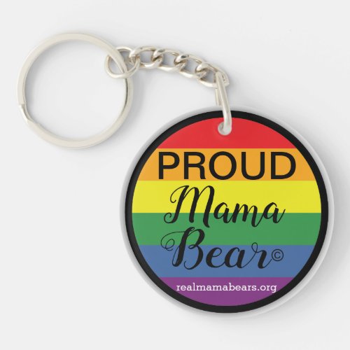 Be Proud Rainbow Key Chain