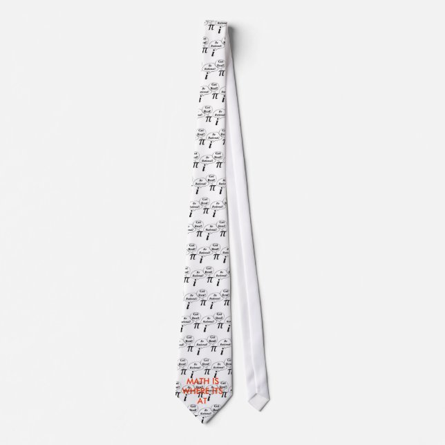 be rational get real tie (Front)