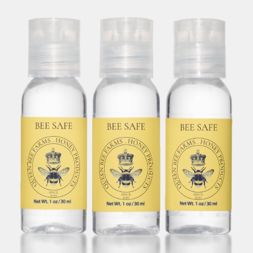 Be Safe Bee Honey Products Business Hand Sanitizer