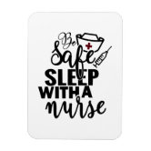 Mental Health Nursing-Not for Wimps+Nurse Cap/Pink Magnet, Zazzle