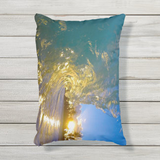 "be salt" hawaiian wave outdoor pillow