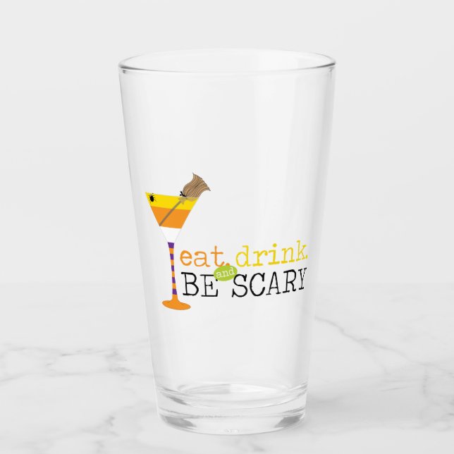 Be Scary Glass (Front)