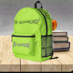 Be Schooled-II Printed Backpack