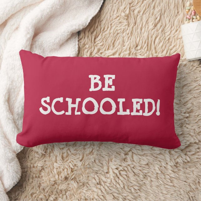 BE SCHOOLED! LUMBAR PILLOW (Blanket)