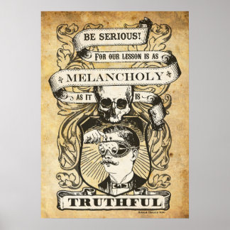 BE Serious! Odd Fellows Initiation Poster