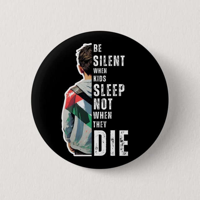 BE SILENT BUTTON (Front)