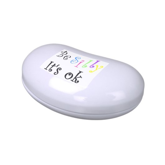Be Silly it's ok-candy tin (Side)