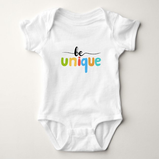 be smile baby bodysuit (Front)