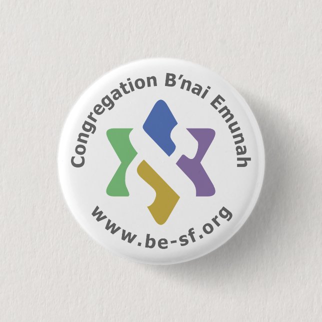 be star color pinback button (Front)