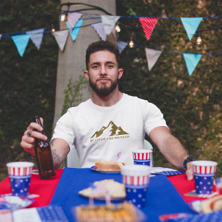 Be Steady Like Mountain minimalist T-Shirt