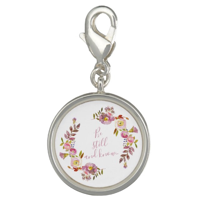 Be Still And Know Charm (Front)