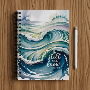 Be still and know. Christian faith notebook