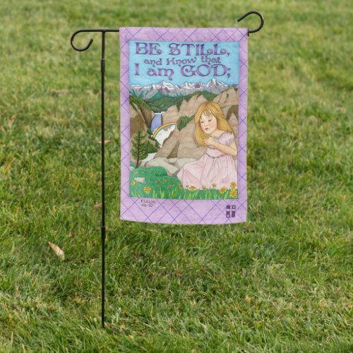 Be Still and Know I am God Garden Flag