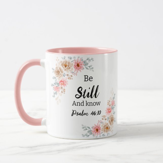 Be Still and Know Mug (Left)