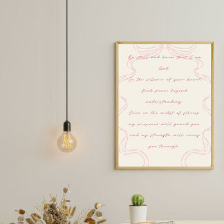 Be Still and Know Poster