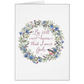 Be Still and Know - Psalm 46:10 (Front)