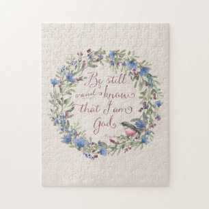 Be Still and Know - Psalm 46:10 Jigsaw Puzzle